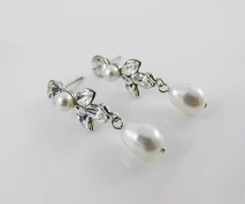 Evelina Earrings by Say Bella